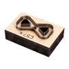 Leather Cutting Die Bowknot Shape Leather Punching Mold for Handicrafts Keychains Bracelets Belts