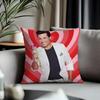Hot CChayanneing Cushion Cover Antidustmite Pillowcase Invisible Zipper Silky Short Plush Sofa Cushion Cover