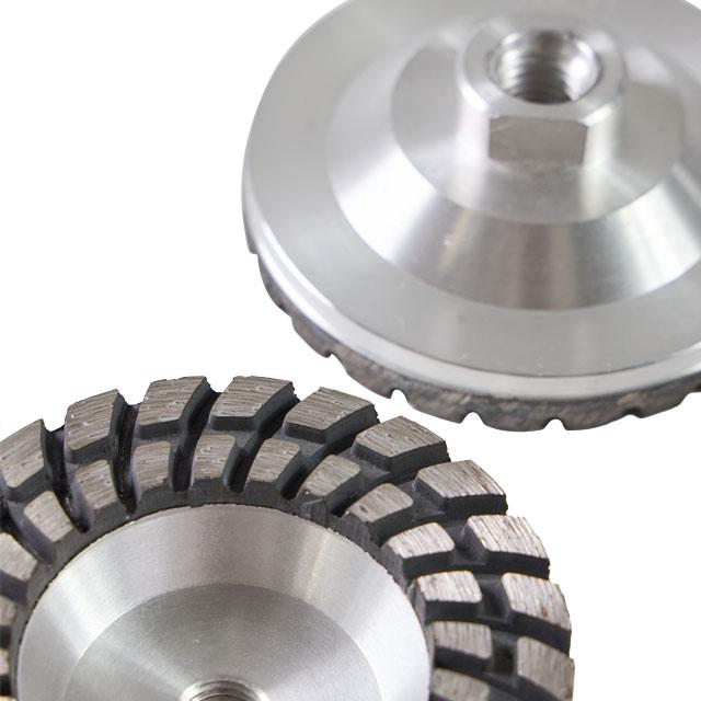 Diamond Cup Wheel 100MM, Double-row Grinding Wheel for Stone, Concrete, Granite, Masonry, Brick Accessories Angle Grinder