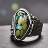 European and American Retro Men's Rings, Women's Fashionable and Versatile Light Luxury