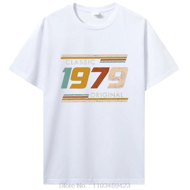 Vintage 1979 Limited Edition Birthday T Shirts Gifts Cotton Summer Tshirt Tops Graphic T-shirt Clothing Oversized