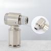 PH M5 M6 1/8" 1/4" 3/8" 1/2" BSPT Außengewinde 4 6 8 10 12~16mm Schlauch-AD Sechskant-Winkelstück Push-to-Connect Schnellverschluss Pneumatik-Luftfitting