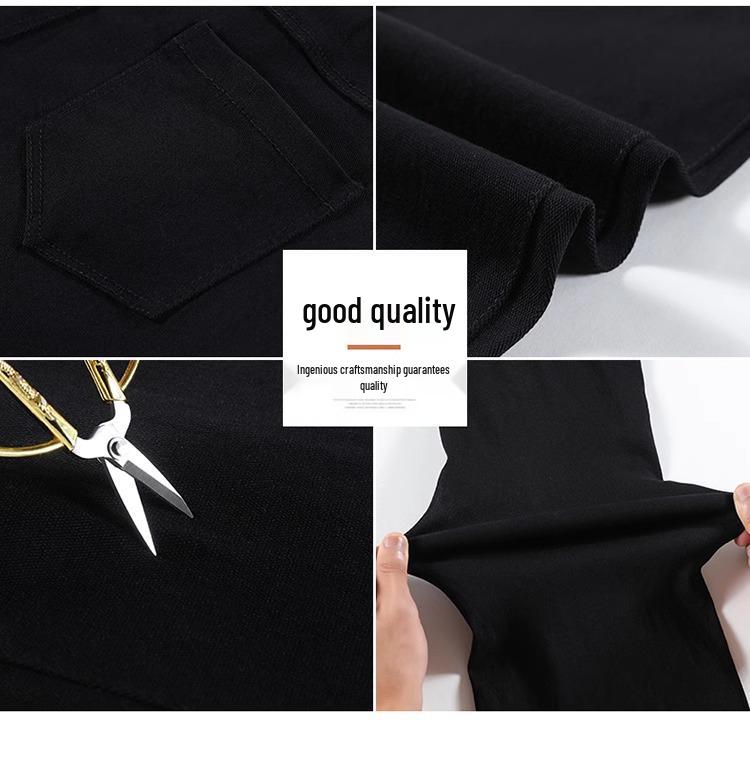 Women's Summer 2024 Slimming Elastic Flare Pants - Casual Nine-Point Long Pants for Spring & Autumn