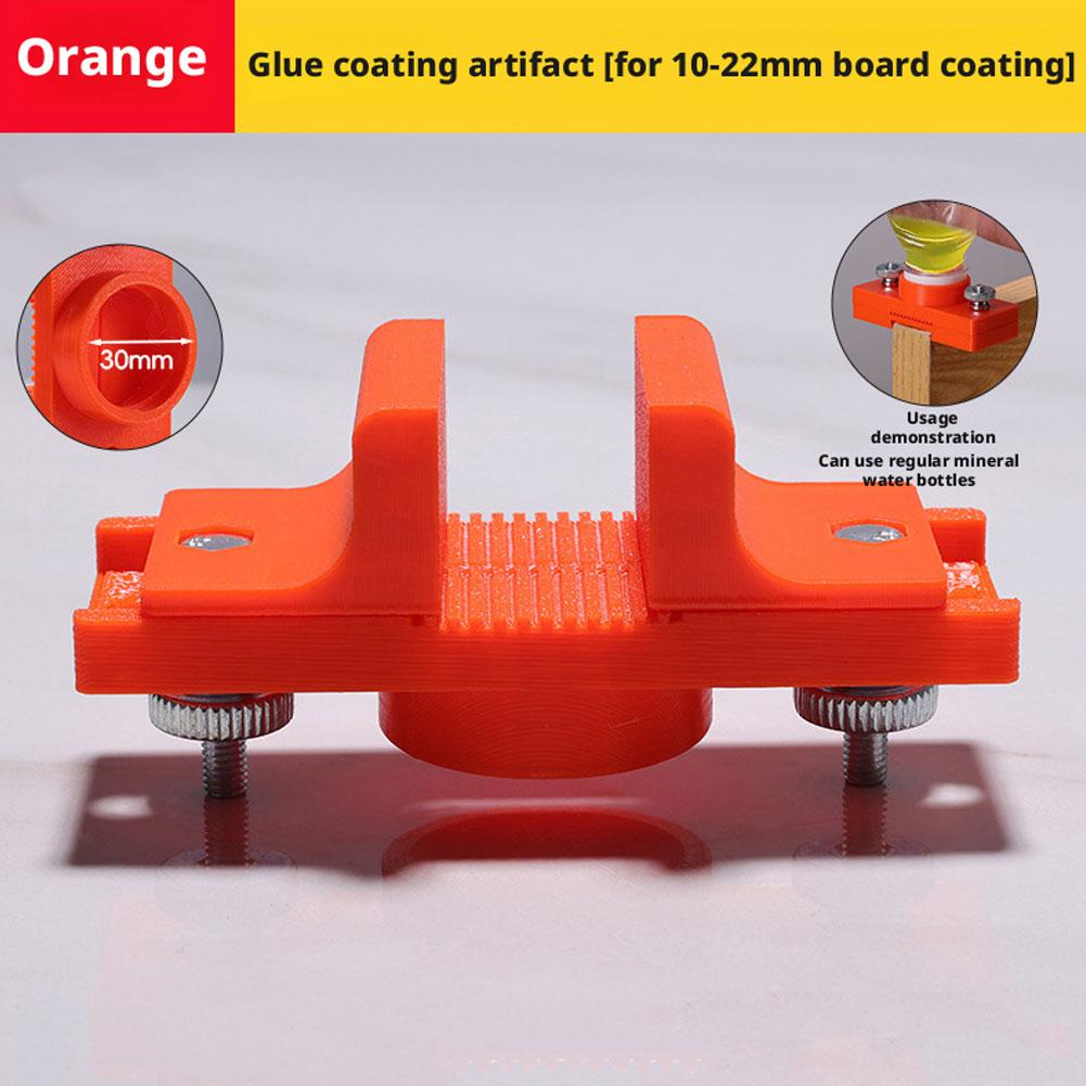 Woodworking Edge Banding Glue Applicator Board Brush Glue Limiter Multi Functional Installation Fixture Adjustable Manual Tools