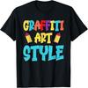 Graffiti Style Wall Art - Graffiti Art Genre Hip-Hop Culture T-Shirt