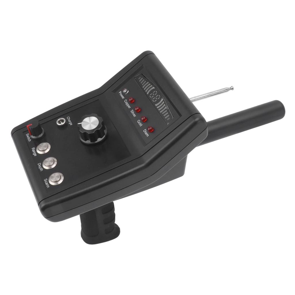 15 Meter Depth Metal Detector Handheld Metal Finder Gold Silver Copper Scanner 1000m Range 100?240V