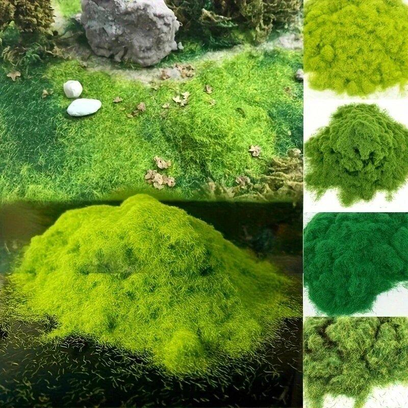 1Bag Micro Landscape Decoration Artificial Grass Powder DIY Accessories Garden Craft Building Model Material Artificial Moss
