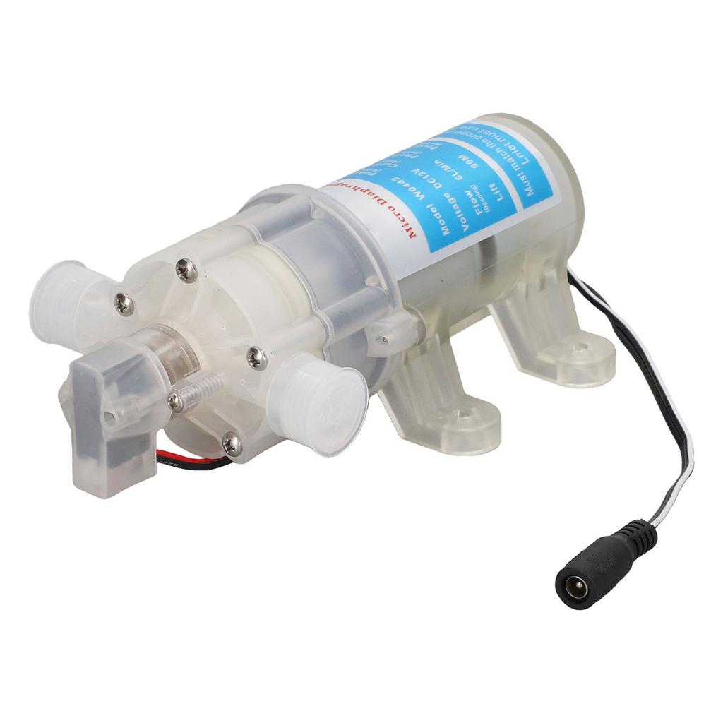Micro Diaphragm Pump Small Light Portable Low Noise Self Priming Single Diaphragm Pump 12V