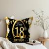 18 21 30 40 50 60 70 80 90th Anniversary Party Cushion Cover Car Throw Pillow Case For Sofa Car Christmas Gift
