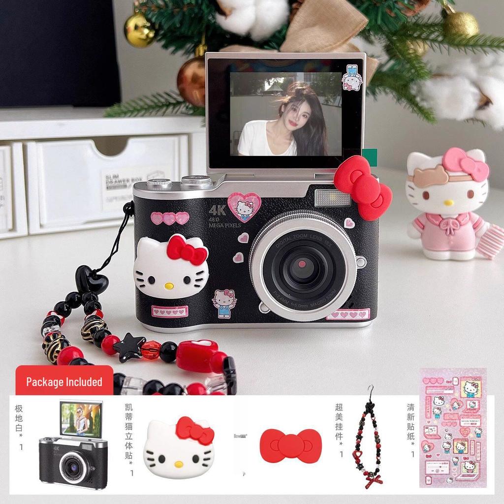 Hello Kitty Flip-Up Digital Camera for Beginners - Perfect Gift for Girls