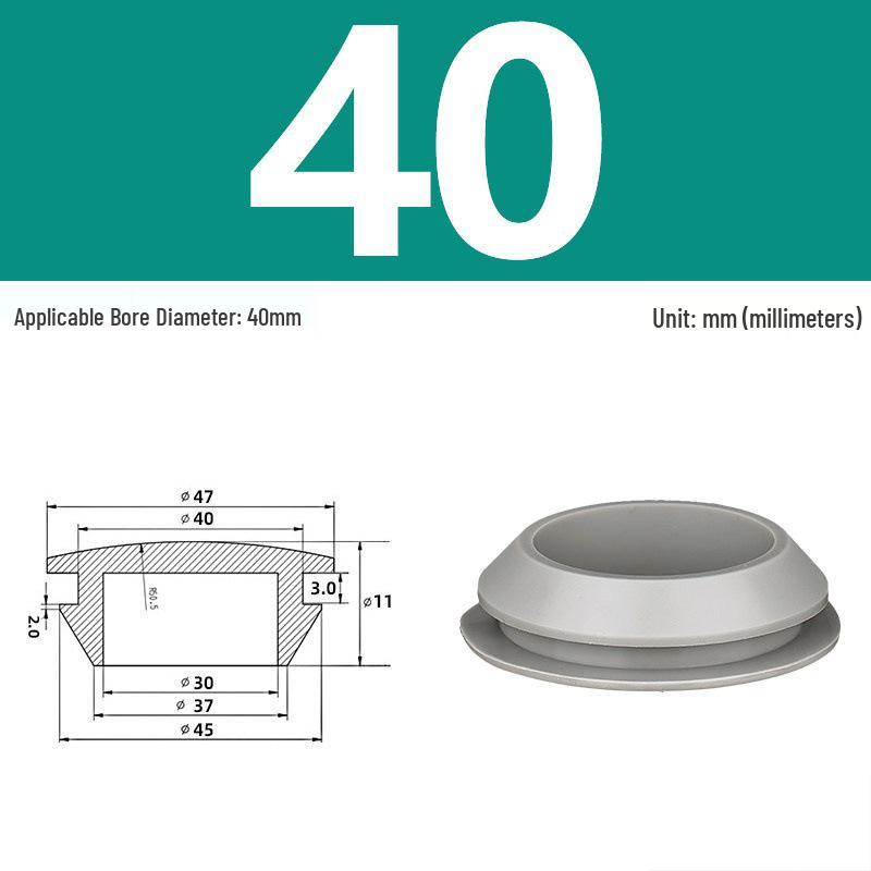 High-Temp Resistant Silicone Rubber Stopper with Card Slot Sealing Cap