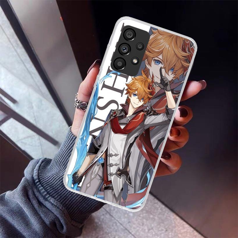 Genshin Impact Anime Phone Case For Samsung Galaxy A17 A57 A37 A16 A26 A36 A56 A15 A25 A35 A55 A14 A13 A54 A53 A34 A24 A33 A23 G