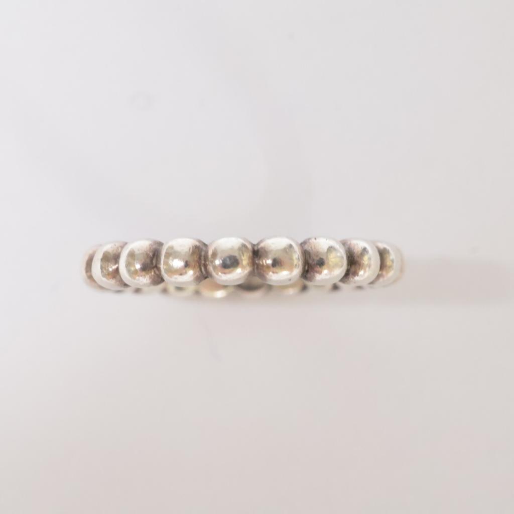 TIFFANY&Co. 925 Hardware Ball Ring Ring SilverUsed