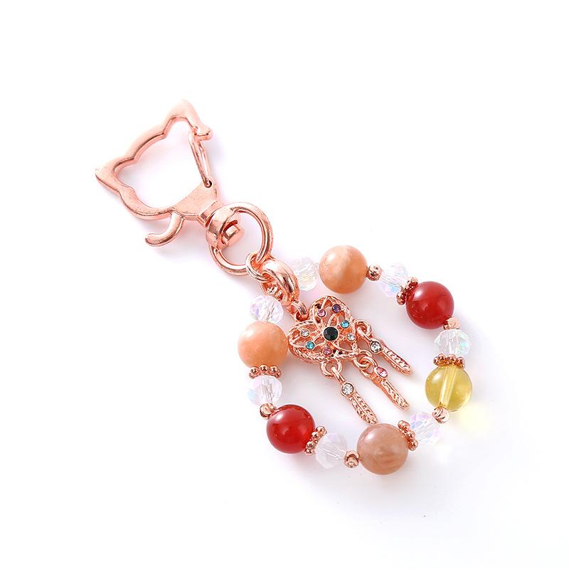 Agate crystal braceletfashion women daily jewelry gift красный