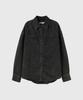 GENERALIDEA Loose Fit Washed Denim Shirt [Black] / Gf3Lsh505