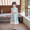Nisha Beier Girls' Chinese Style Cheongsam Dress
