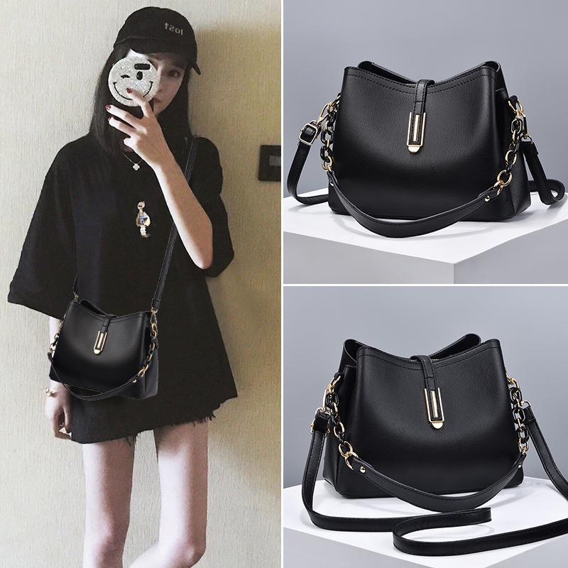 2025 New Fashion Women's Handheld Bucket Bag - Large Capacity, High-End Shoulder & Crossbody Bag