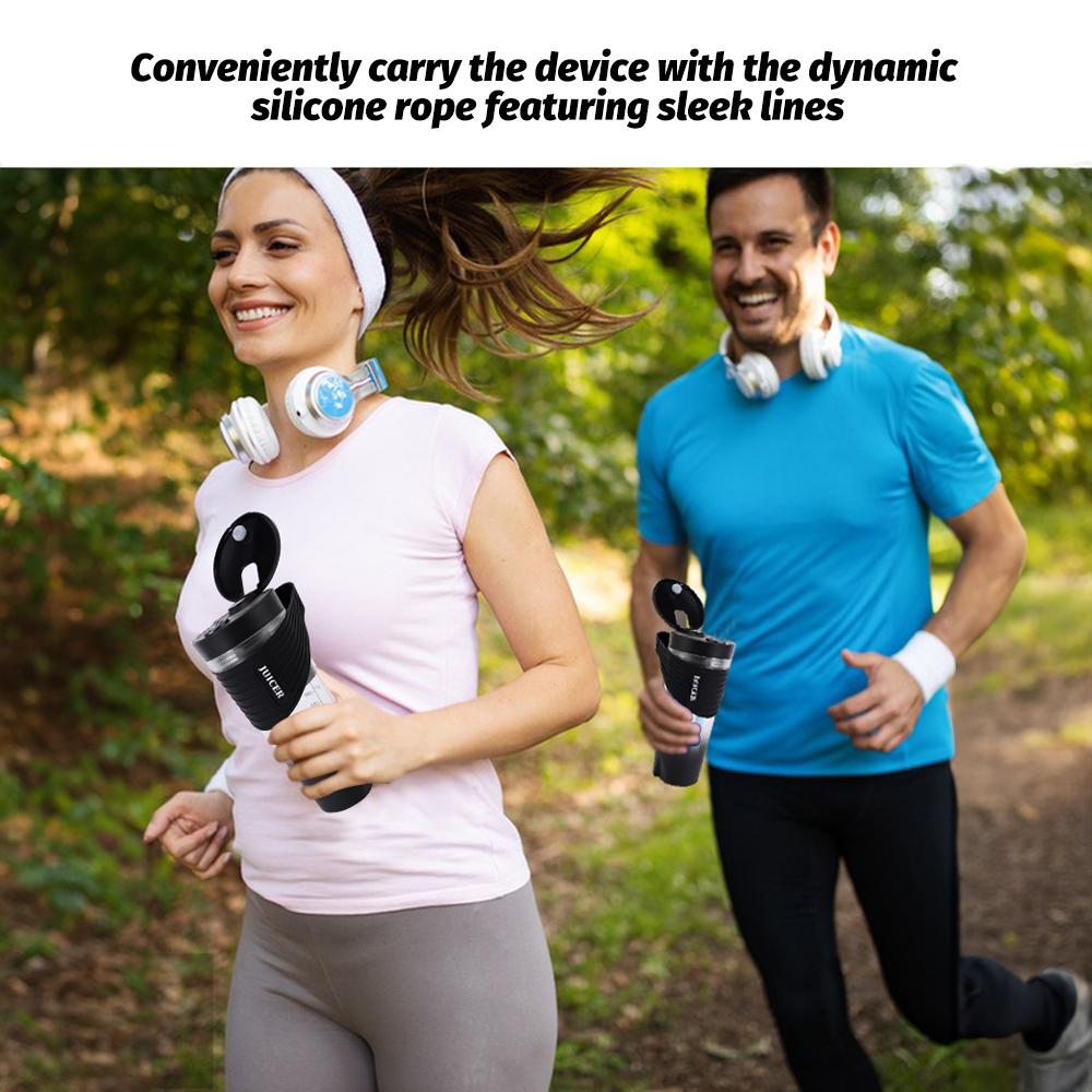 Portable Blender for Shakes and Smoothies 4000mAh Type-C Rechargeable 460ml Personal Blender with 6