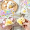 Rato dos desenhos animados bonito hamster waffles patas squeeze brinquedo silicone pitada descompressão alívio do estresse brinquedo para crianças presente