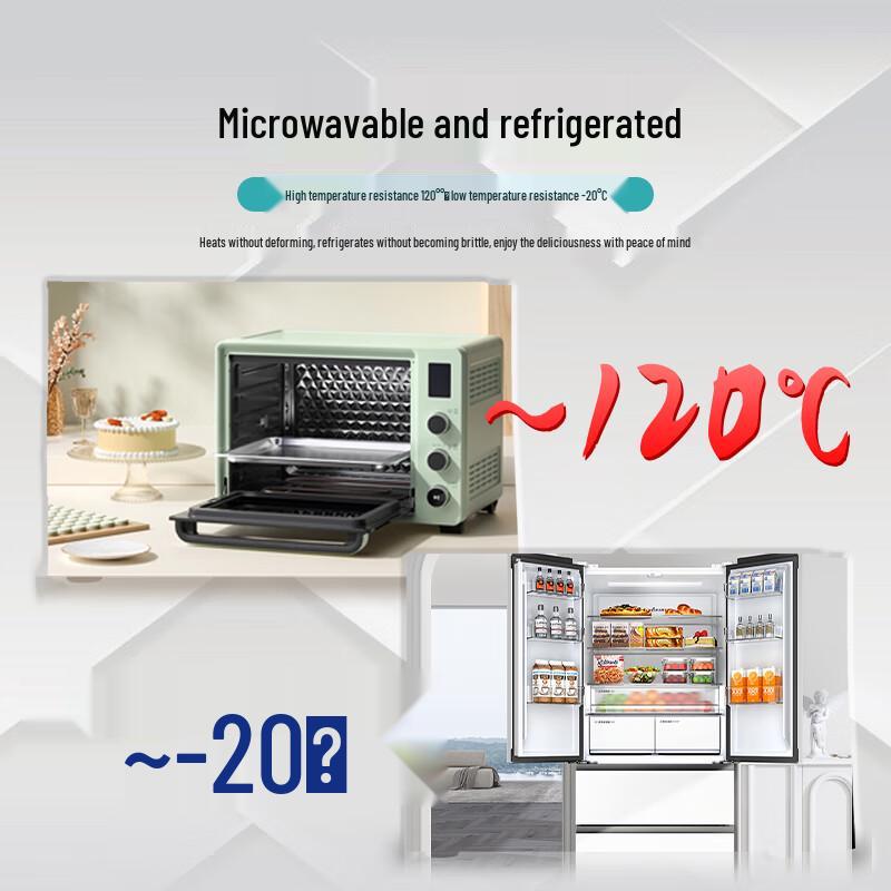 750ml Disposable Rectangular Food Containers