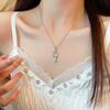 Cute Necklace for Best Friend and Simple and Girlfriend Birthday Gift Star River for Girls Collarbone Chain 1PC Light Luxury  Unique