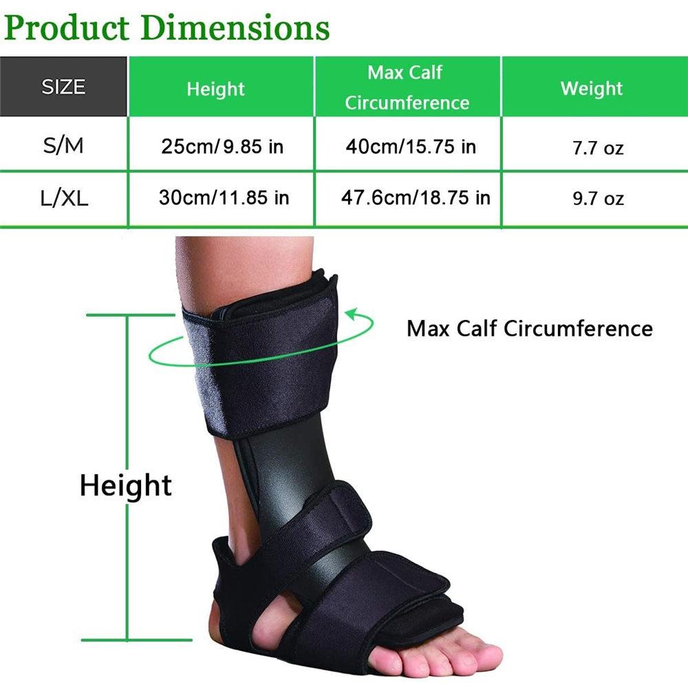 Night Splint for Plantar Fasciitis Pain Relief, Foot Drop Brace for Sleeping,Achilles Tendon Stretcher Boot for Nighttime