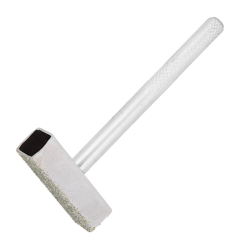 

Каменный диск для правки инструмента Прочный крепежный аксессуар Алмазное зерно Металлический сплав