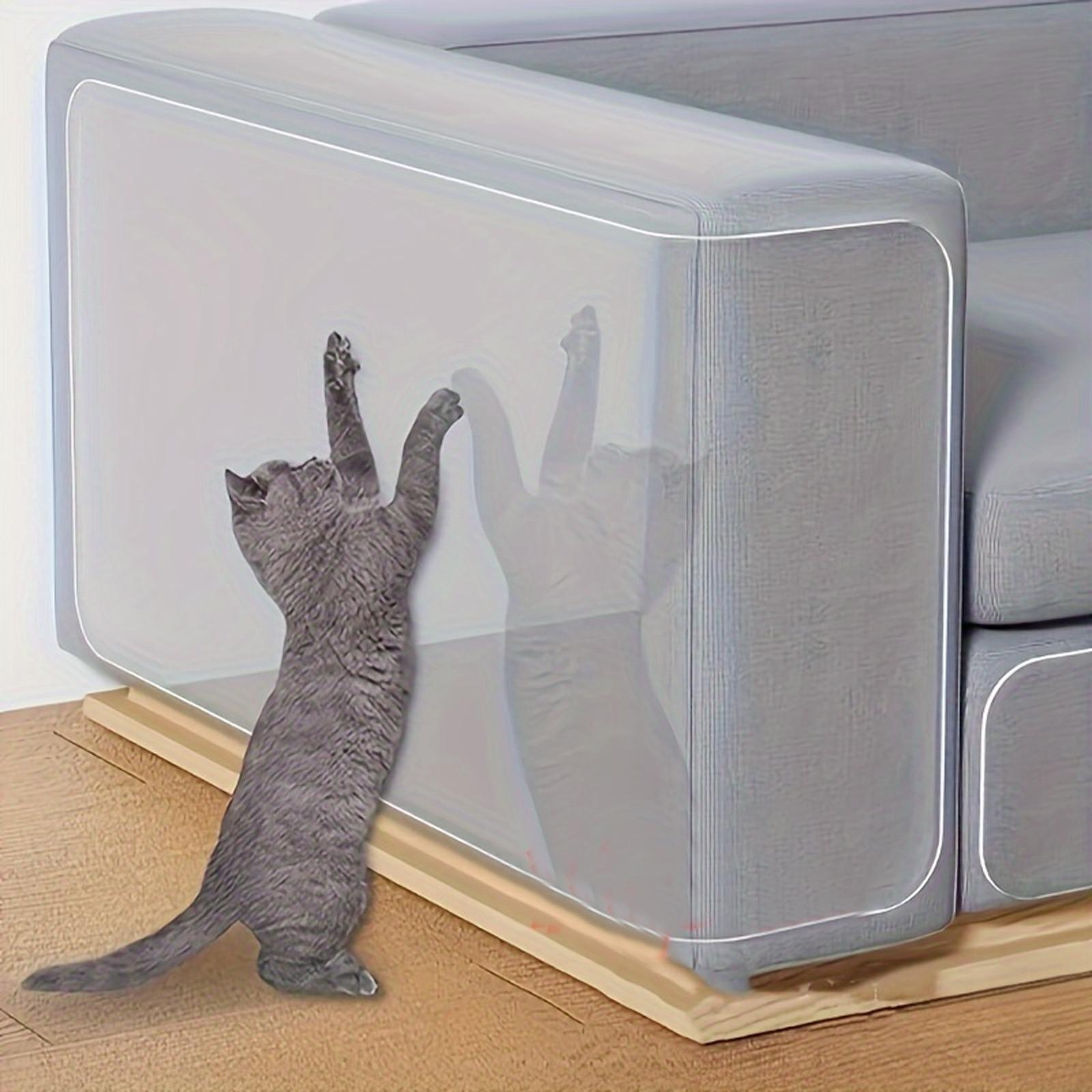 

Transparent Double-Sided Proof Fence Tape Furniture Protector Suitable for Sofa Couch Walls S білий