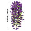 1/2pcs Artificial Fake Hanging Plants Flowers Faux Silk Morning Glory Long Vines for Home Garden Porch Patio Plant Outdoor Decor