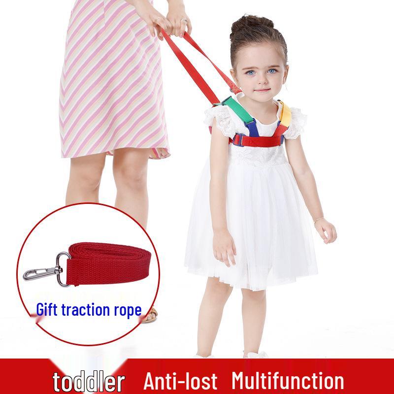 Breathable Anti-Lost Baby Walking Strap: Choke-Free, Summer-Friendly Traction Rope