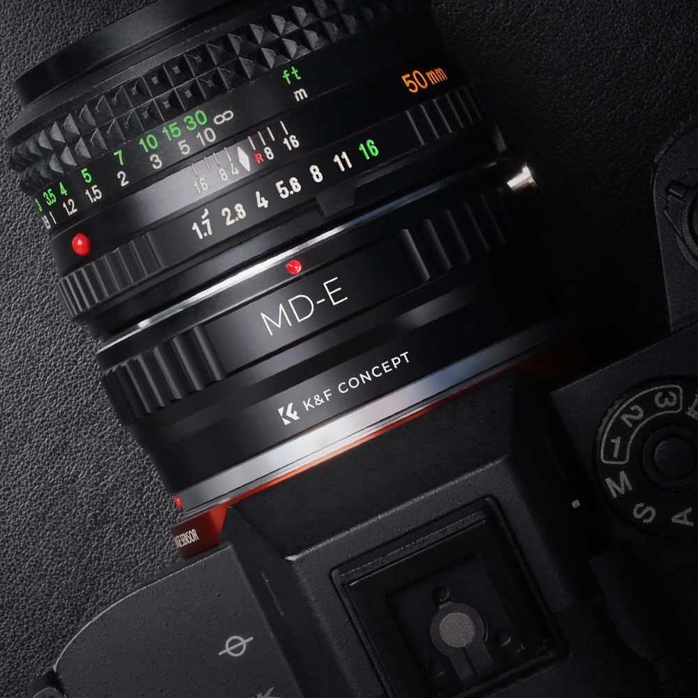 Concept Mount Adapter for Minolta to Lenses to Sony NEX Lens Adapter Mount Conversion Adapter for and Infinity Direct from Manufacturer K&F MD-Mount