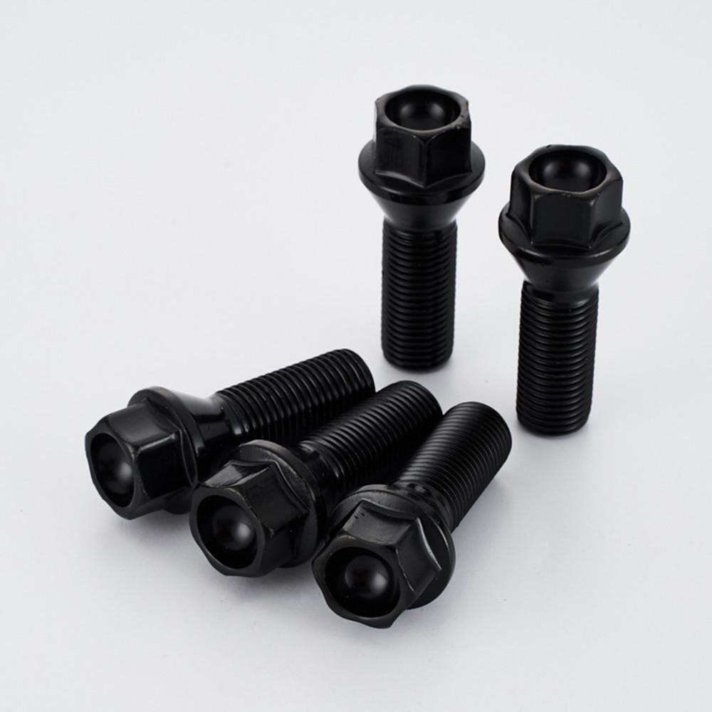 lug bolts For BMW 36136781150(M12*1.5),36136781151(M14*1.25),36136781152(M14*1.5),hex 17mm BMW  Wheel Nuts