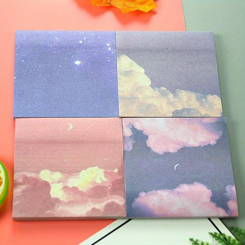 24Pcs Sparkling Starry Sky Convenience Stickers with High Appearance Limited for Students N TimesTearable Notes,Message Notes, Memo Notes, Label Stick