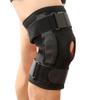 Aluminum Alloy Dual Spring Support Knee Brace with Magic Tape