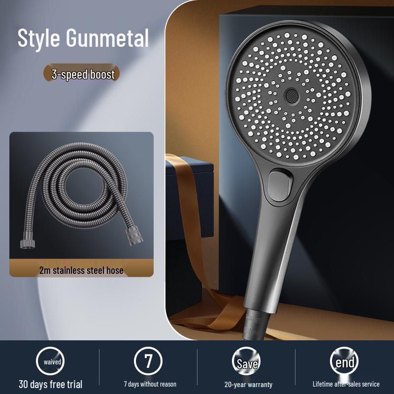 High-Pressure Large Panel Shower Head Set for Powerful Water Flow