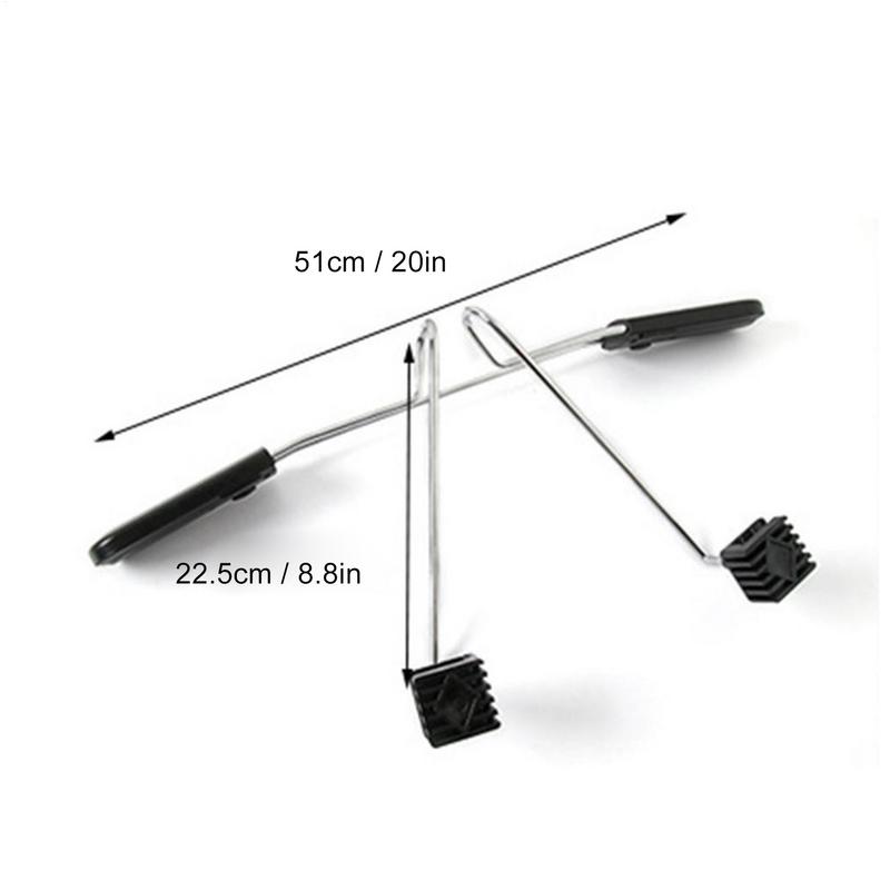 Kleiderbügel für Auto Abnehmbare Kopfstütze Kleiderbügel Platzsparender Bügel Rücksitz Kleiderbügel für Anzüge Hemden Pullover