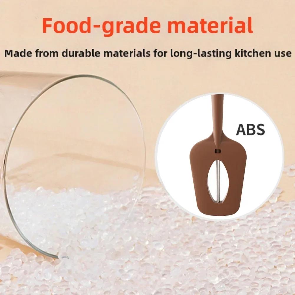 2in1 Digitales Thermometer und Silikonspatel für Zucker Für Schokolade Backen Kochen und Creme Temperaturkontrolle