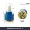 Ceramic Hot/Cold Faucet Cartridge Kit for Kitchen, Basin, and Shower Repair