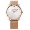 Coach ELLIOT Watch, Stainless Steel, Mineral Glass, Quartz Movement, Water Resistant, Women's, Pink Gold, 14504209