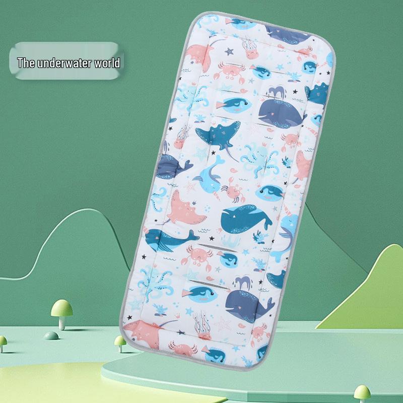 Thickened Cotton Pad Shock-Absorbing Baby Stroller Cushion for High Chair & Rocking Chair, Four Seasons Use