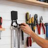 Magnetic Hooks Metal Tool Hanger Heavy Duty Hooks for Garage Wall Shed Garden Yard Hose Cleaning Tools Workshop Outdoor