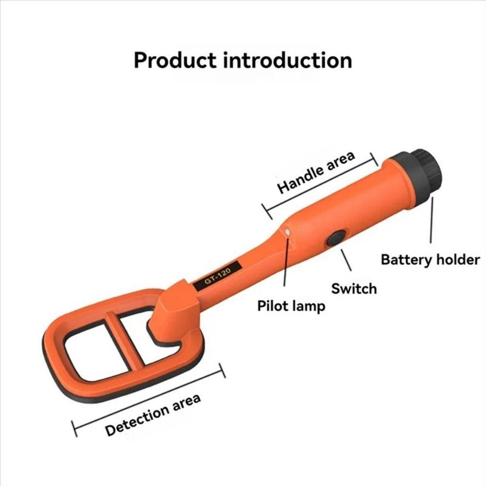 with Led Light Handheld Coil Metal Finder Fully Waterproof Underwater Pinpointer Keys Coin