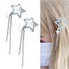 Alloy Hair Clip Hollow Star Shaped Hairpin Cute Hair Clip Hair Accessories