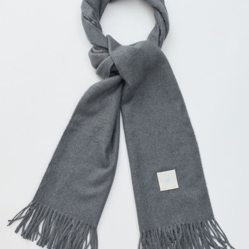 RIANDCO Basic Check Knit Muffler - 8 Colors