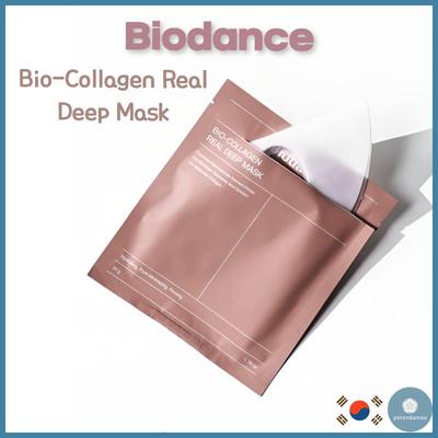 Bio-kolagenová skutečná hluboká maska ​​34g*4EA