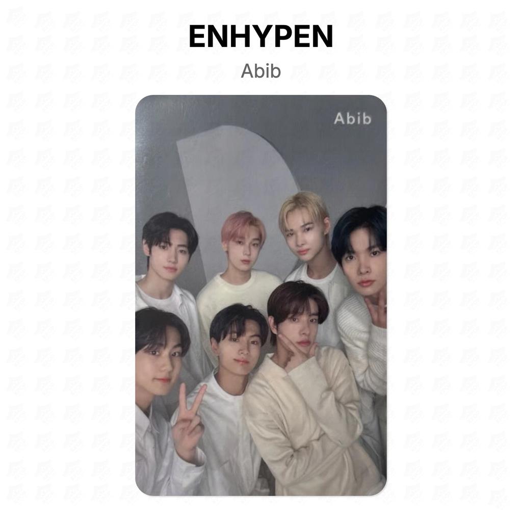 ENHYPEN Unit Abib Official Photocard