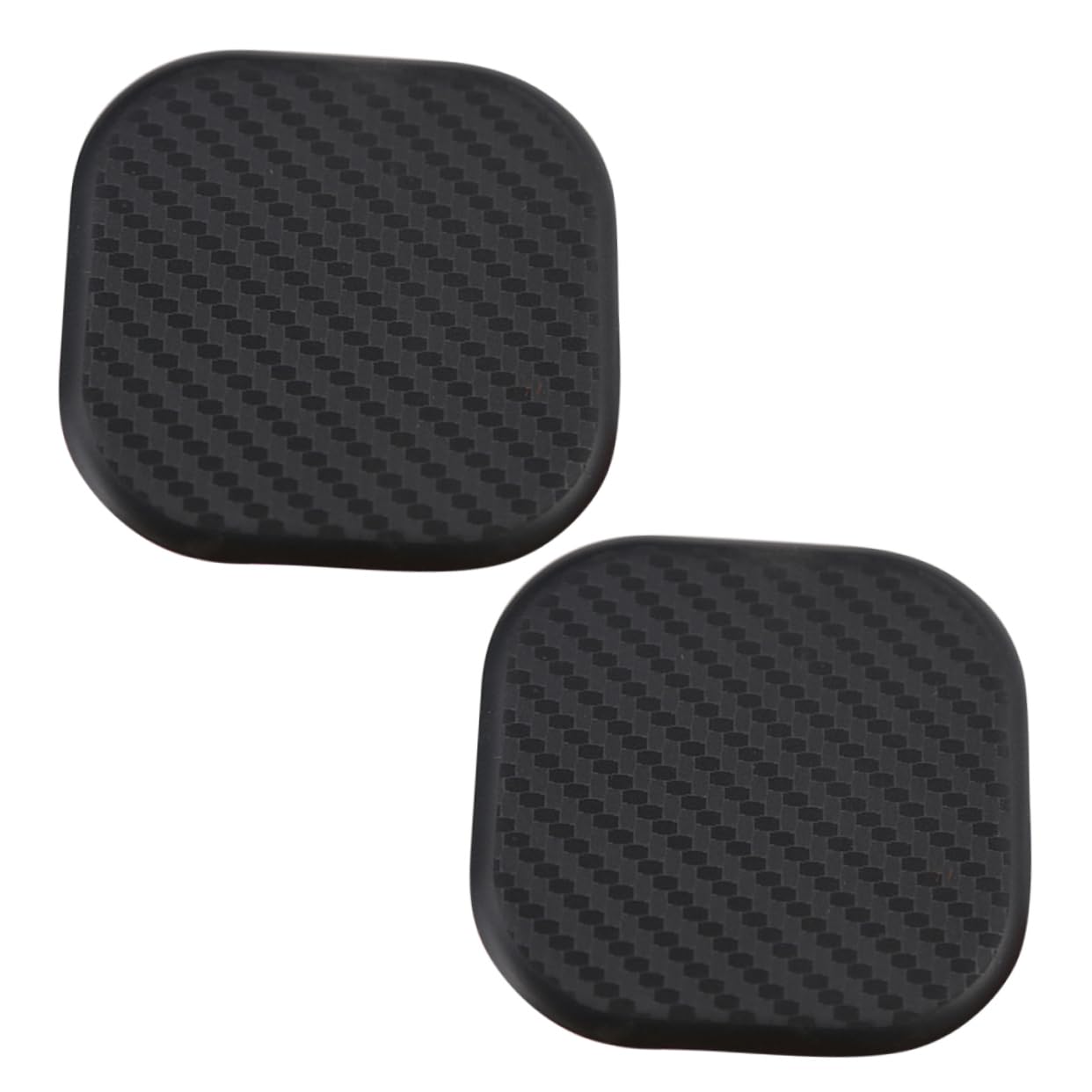 

ABOOFAN 4pcs Car Coaster Cup Holder for Drink Travel Decoration Silicone Coaster Car Cup 6.3X6.3CM чёрный