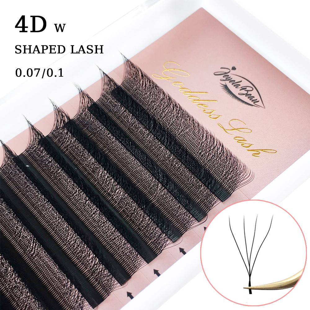 Goddess  4D/5D W Style Flower Lash Premade Volume Fans Eyelash Extension Natural Soft Light Lash 5D W Shaped Lashes