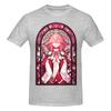 Funny Stained Glass Yae Miko Unisexs Printed Tshirt Unisex T Shirtsport Unisex