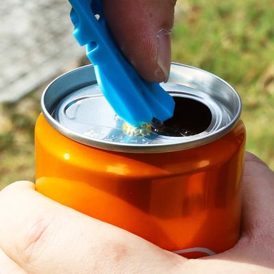 YOMDID 1PC Easy Can Opener Drink Beer Cola Beverage Cans Opening Tool Portable Opener Lid Remover Plastic Kitchen Accessories